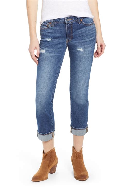 lucky brand sweet crop jeans